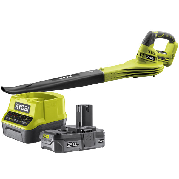 Ryobi 18v Blower Kit OBL1820S c/w 1 x 2.0Ah Battery & Charger