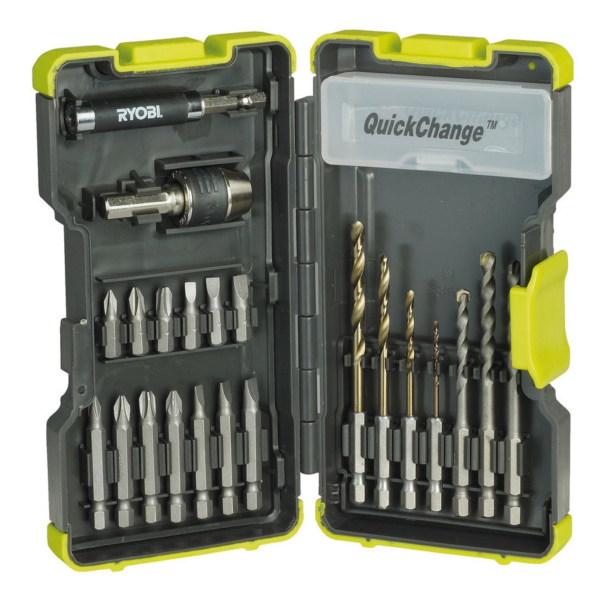 Ryobi RAK22QC Quick Change bit set (22 pcs)