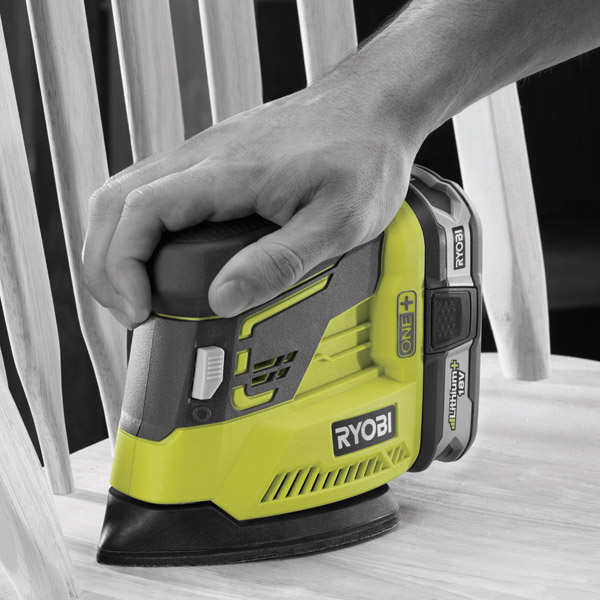 Ryobi R18PS0 One + 18v Palm Sander
