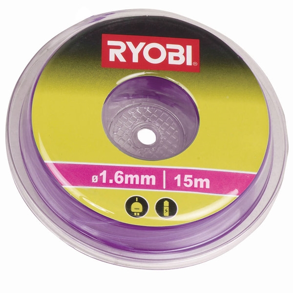 15 m x 2.4 mm Ryobi RAC104 Cutting Line 