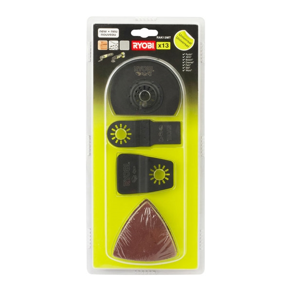 Ryobi RAK13MT Multitool Accessory Set (13 pcs)