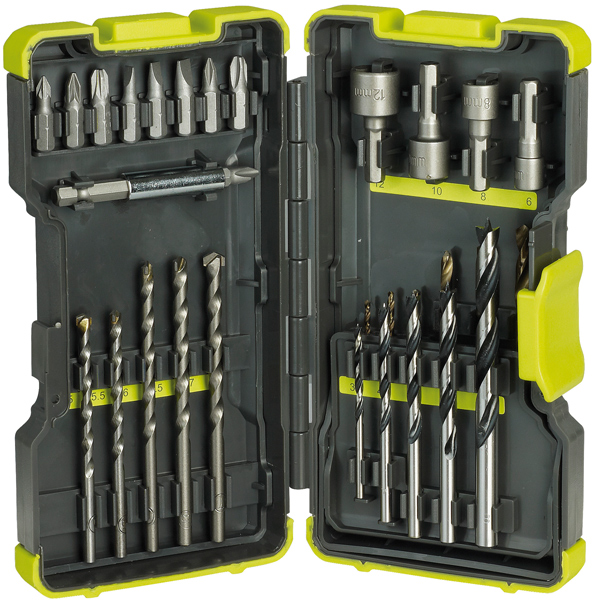 Ryobi RAK30MIX 30 Piece Mixed Drill and Screwdriver Bit Set