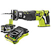 Ryobi ONE+ Brushless Reciprocating Saw 18V R18RS7-150 5.0Ah Kit