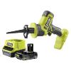 Ryobi ONE+ Compact Recip Saw Kit (1x 2.0Ah) 18V R18RSC-120