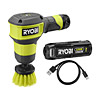 Ryobi USB Lithium Scrubber Kit (1 x 2.0Ah) 4V RSCR4-120G