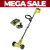 Ryobi ONE+ Patio Cleaner with Wire Brush 18V RY18PCA-150 5.0Ah Kit