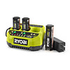 Ryobi USB Lithium 3-Port Charger Battery Bundle (3x 3Ah) 4V RC43P-330