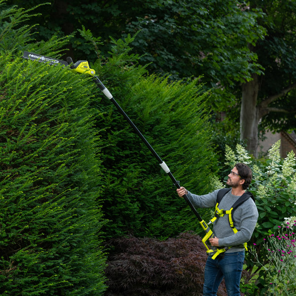 & RB18L50 ONE+ Lithium+ 5.0Ah Battery 18 V Body Only Ryobi ONE+ 18V OPT1845 Cordless Pole Hedge Trimmer 45cm Blade 