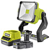 Ryobi LED Flood Light Kit R18ALW-120 18V ONE+ c/w 1 x 2.0Ah Battery & Charger
