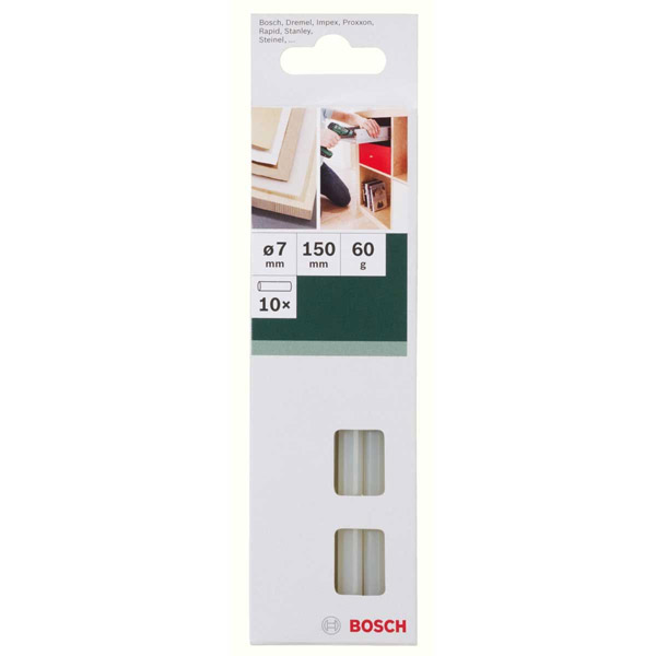 Bosch Green 7mm Glue Stick Set 2609256A03