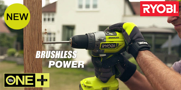 Ryobi R18PDBL Brushless Drill