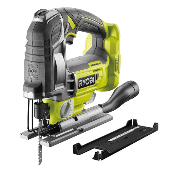 RYOBI P524 18-Volt ONE 3,000 SPM Cordless Brushless Jig Saw With LED Light (Tool  Only) (New Open Box)