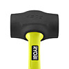 Ryobi Fibreglass Rubber Mallet (450g, Black) RHHM450