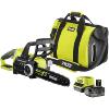 Ryobi ONE+ Brushless 30cm Chainsaw & Bag Kit (1x 4.0Ah) 18V RCS1830-140B-256