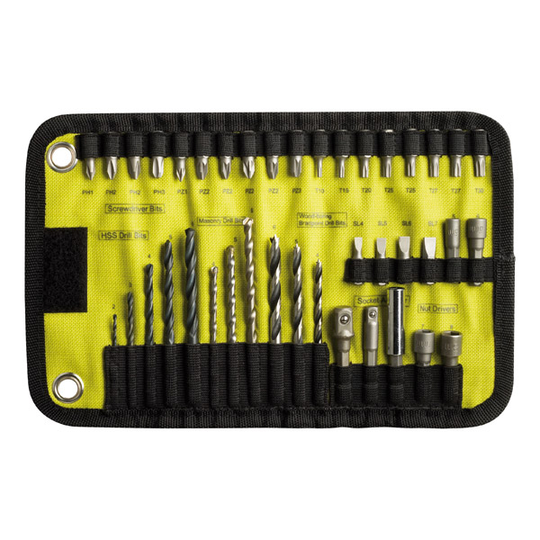 Ryobi 40 Piece Roll Mat Drill & Driving Set RAK40RM