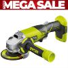 Ryobi ONE+ Angle Grinder 18V R18AG-0 Tool Only