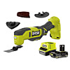 Ryobi ONE+ Multi-Tool Kit (1x 2.0Ah) 18V RMT18-1C20GL