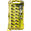 Ryobi RAK17SDC 17 Piece Screwdriver Bit Set