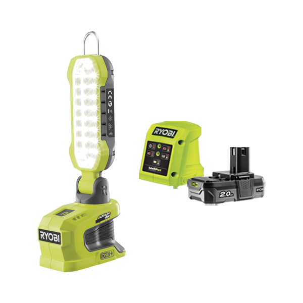 RYOBI Lampe LED Sans Fil 18V ONE+ R18ALP-0 U2013 Éclairage | FindTheDeal