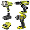 Ryobi 18V One+ Cordless Starter Kits