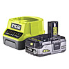 Ryobi ONE+ 3.0Ah Battery & Compact Charger Kit 18V RC18120-130