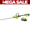 Ryobi ONE+ 50cm Long Reach Hedge Trimmer Kit (1x 2.0Ah Battery) 18V OHT1850-120