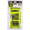 Ryobi 40 Piece Impact Resistant Screwdriver Bit Set RAK40SDI