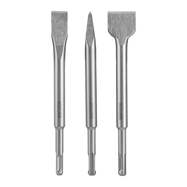 Ryobi SDS+ Chisel Bits (3 piece) RAKSPC03