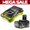 Ryobi ONE+ 5.0Ah Battery & Fast Charger Kit 18V RC18150-150