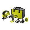 Ryobi Combi Drill & Jigsaw Starter Kit R18PDJS-220S