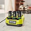 Ryobi USB Lithium 3-Port Charger Battery Bundle (3x 3Ah) 4V RC43P-330