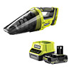 Ryobi ONE+ Hand Vac Kit (1x 2.0Ah) 18V R18HV-1C20GL