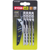 Ryobi Jigsaw Blade Set RAK05JSBFC 5 Piece