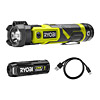 Ryobi USB Lithium Pivoting Light Kit (1x 2.0Ah) 4V RLP4-120G