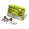 Ryobi 150pc Twist Lock All-Purpose Rotary Accessory Kit RAR800K-150