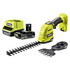 Ryobi ONE+ 2-in-1 Shear Shrubber Kit (1x 2.0Ah) 18V RY18GSA-120